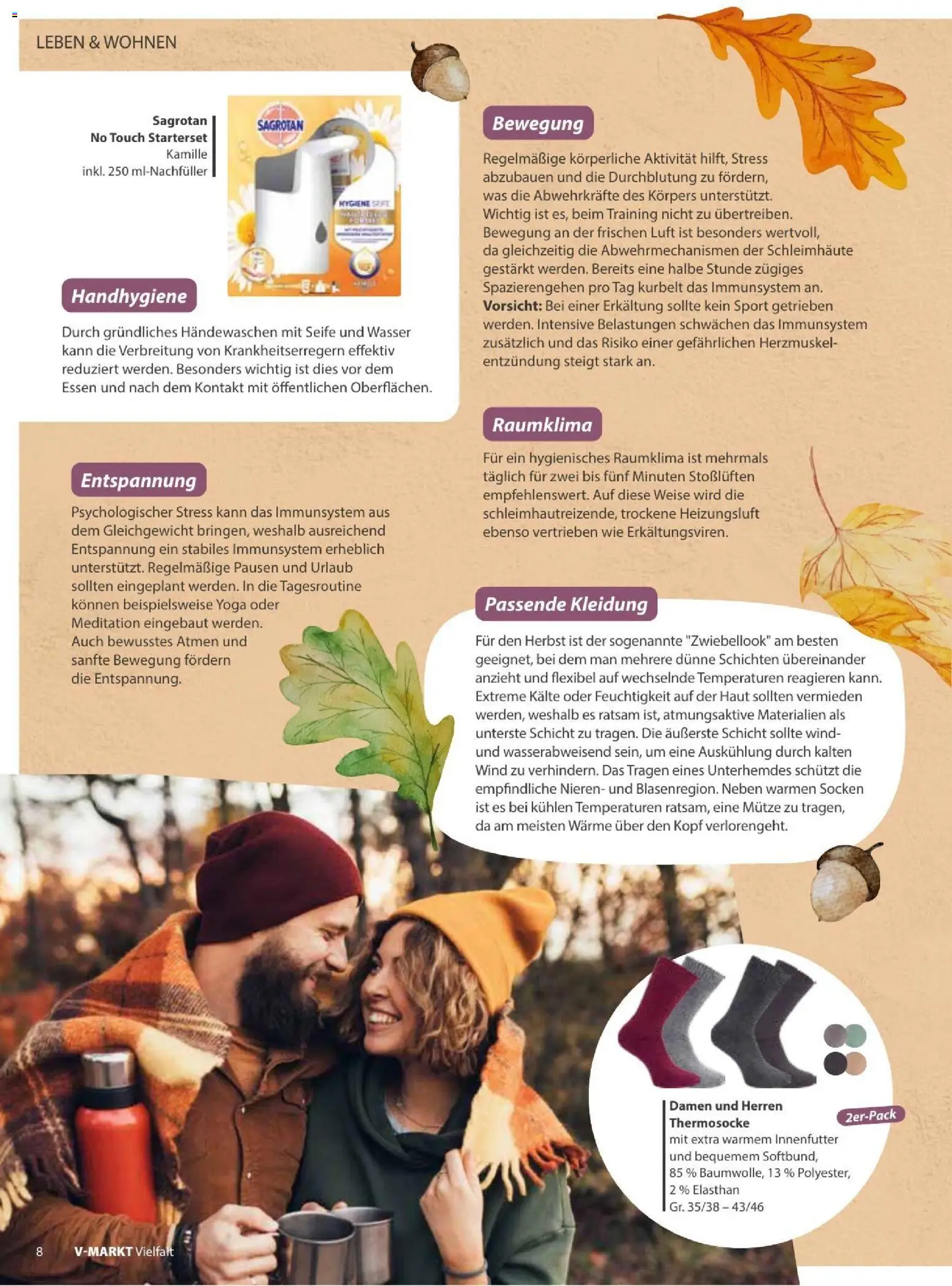 Vorschau von dem Prospekt des Geschäftes V-Markt, gültig ab dem 01.09.2026 - Wasser, Socken, Seife