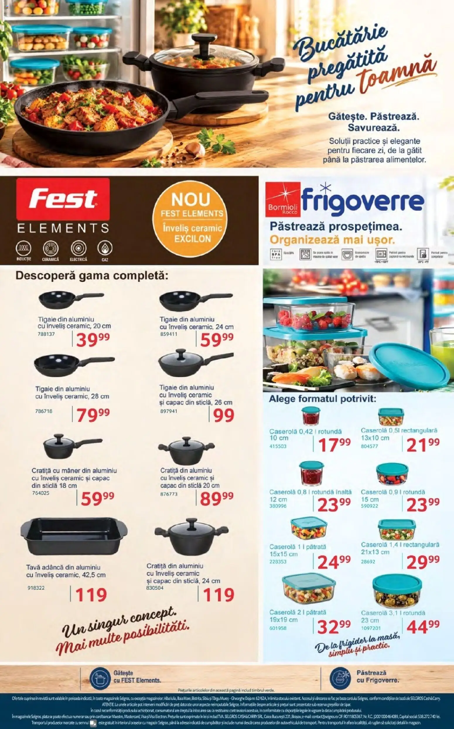 Previzualizarea de cataloage: Selgros Selgros Black Friday valabil de la 30.10.2026 - Frigider, Bucătărie, Cif, Tigaie, Alba, Caserola, Electrică, Mâner