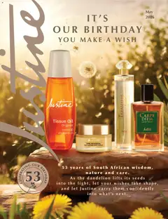 Preview of Justine flyer valid from 01/05/2026