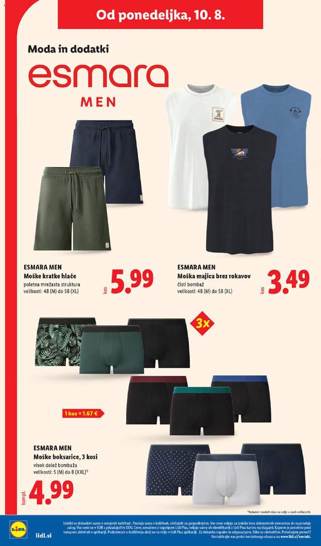 Novi Lidl katalog od 06.08.