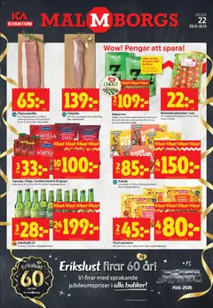 Förhandsgranska reklamblad Malmö från butik ICA Kvantum gäller från 25/05/2026