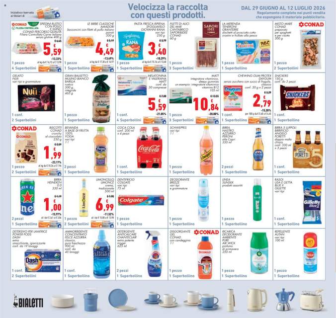 Nuovo volantino Conad dal 01/07