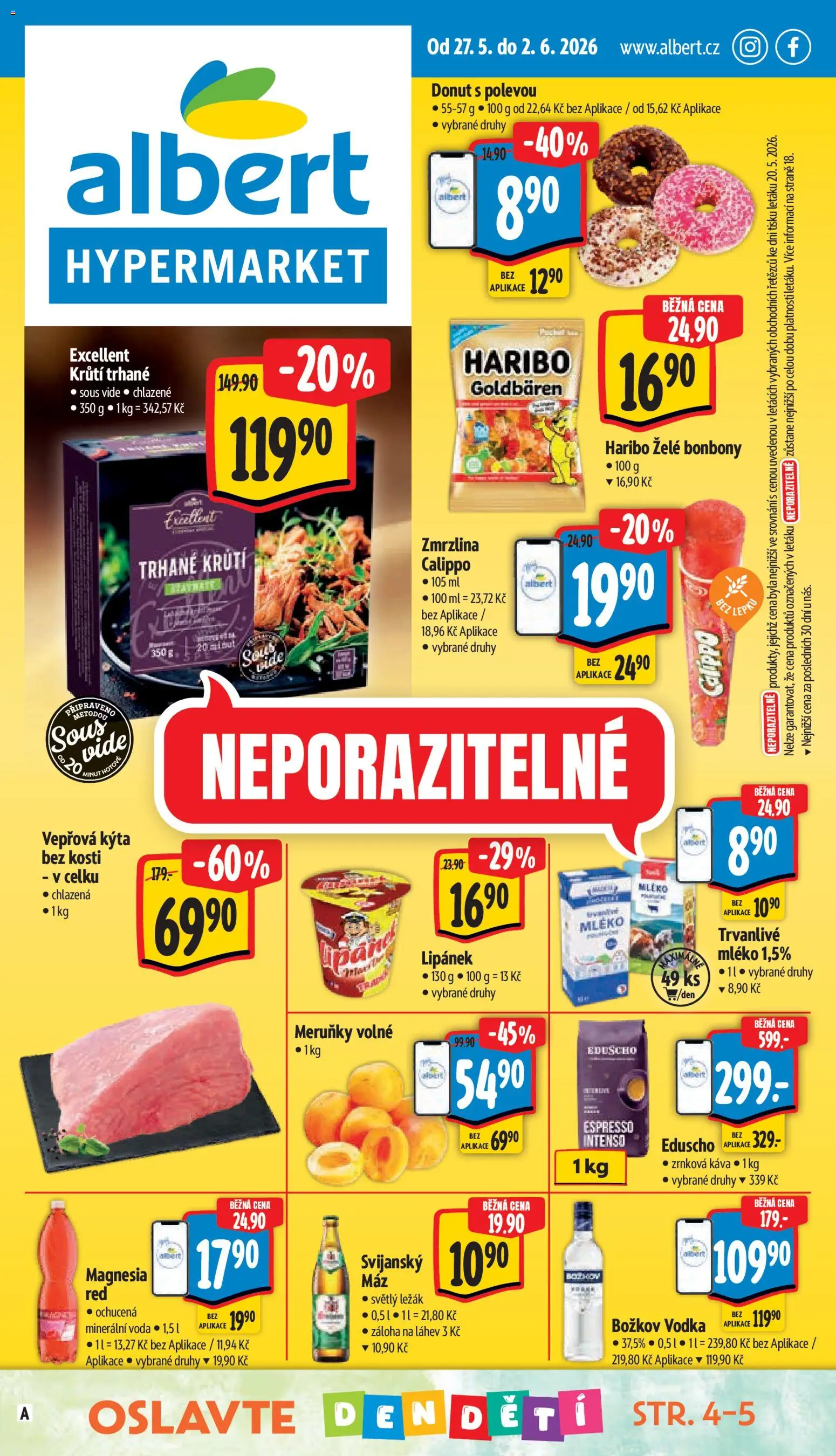Náhled nabídky: Albert Albert leták - Hypermarket platný od 27.05.2026