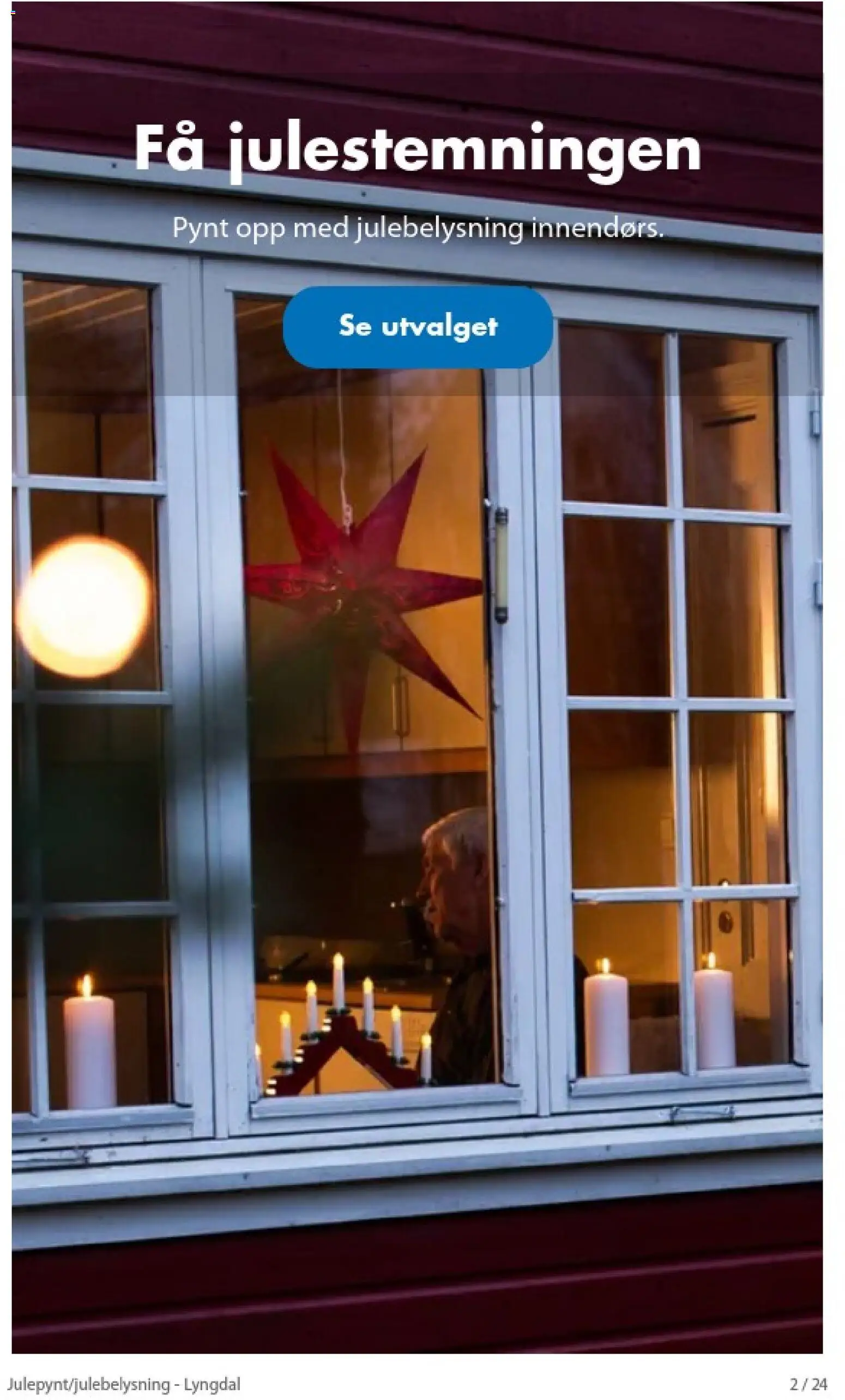 Forhåndsvis Biltema kundeavis julepynt fra butikk Biltema gyldig fra 18/10/2026 - Julebelysning
