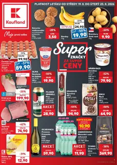 Náhled nabídky: Kaufland Kaufland leták platný od 19.08.2026