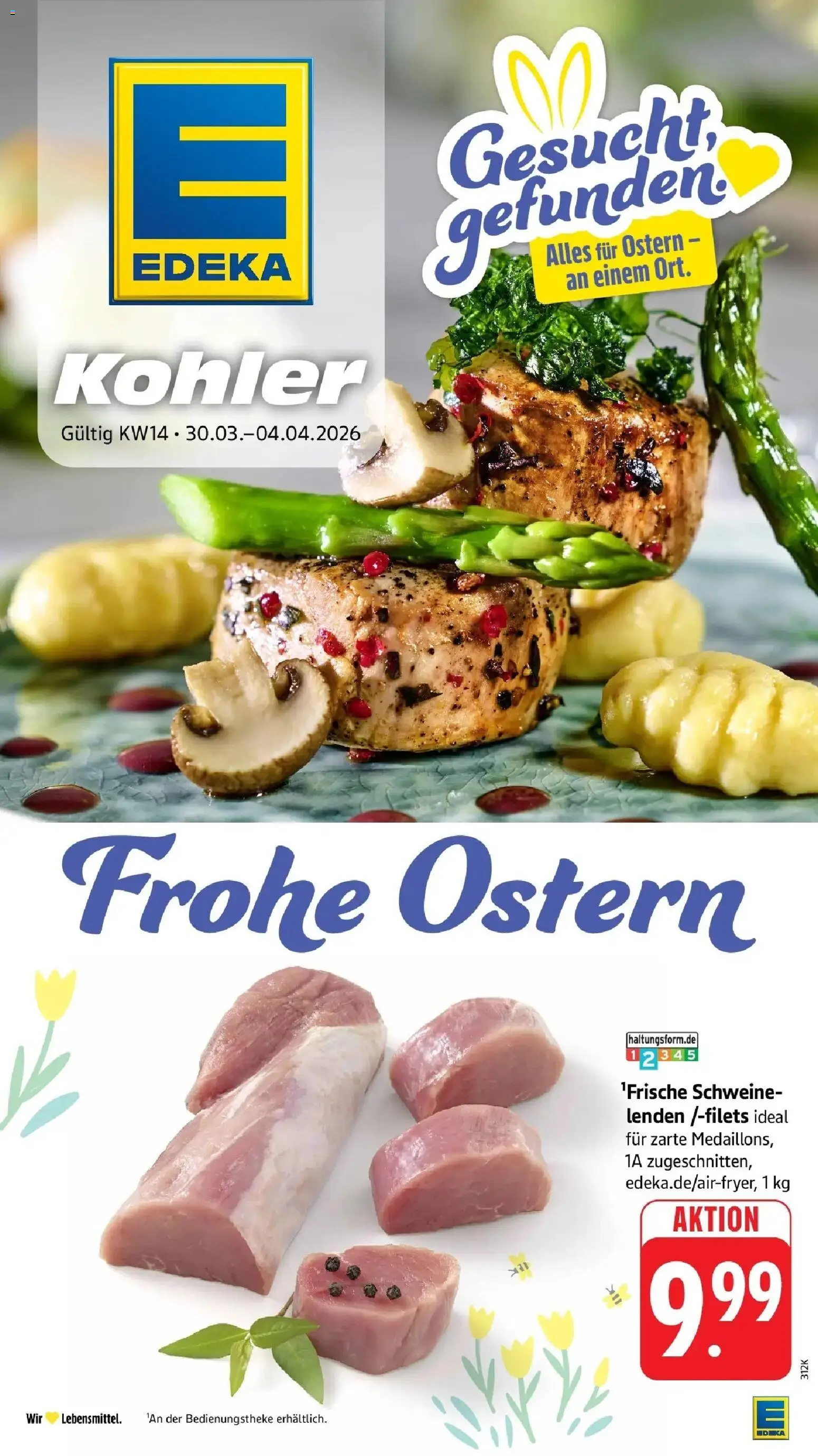 Vorschau von dem Prospekt des Geschäftes Edeka, gültig ab dem 30.03.2026