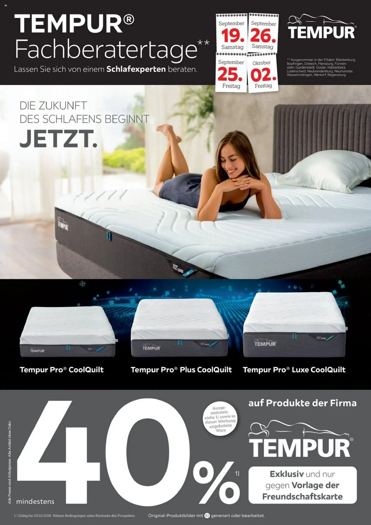 Vorschau von dem Prospekt des Geschäftes XXXLutz, gültig ab dem 19.09.2026