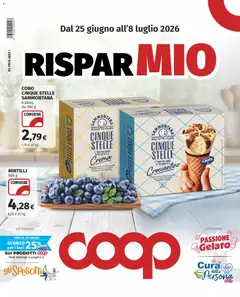 Anteprima dell'opuscolo COOP volantino Trecate dal negozio COOP valido da 25/06/2026