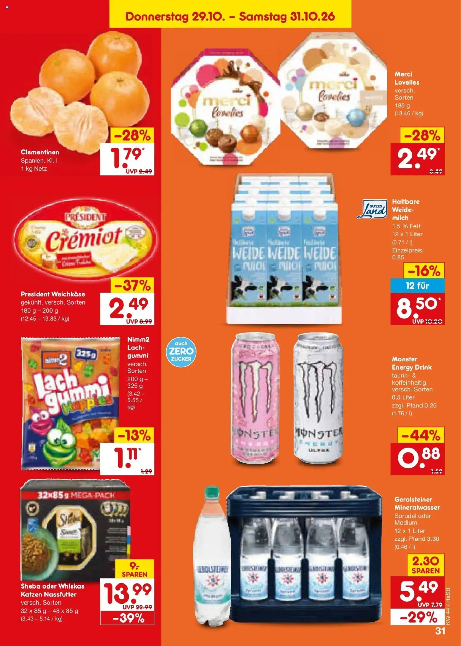 Vorschau von dem Prospekt des Geschäftes Netto Marken-Discount, gültig ab dem 26.10.2026