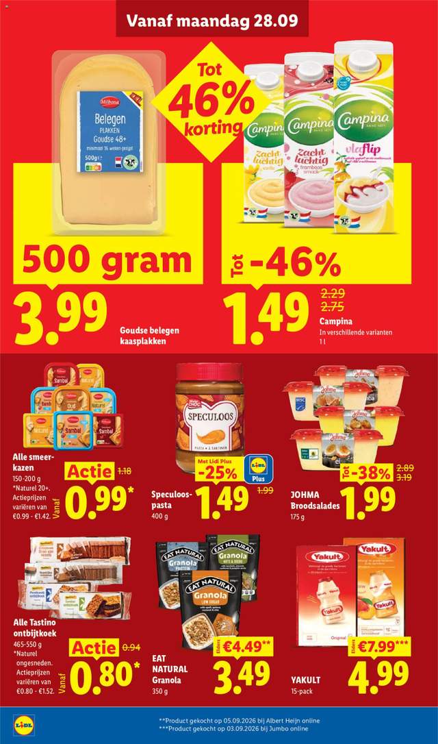 Nieuwe Lidl folder vanaf 28-09