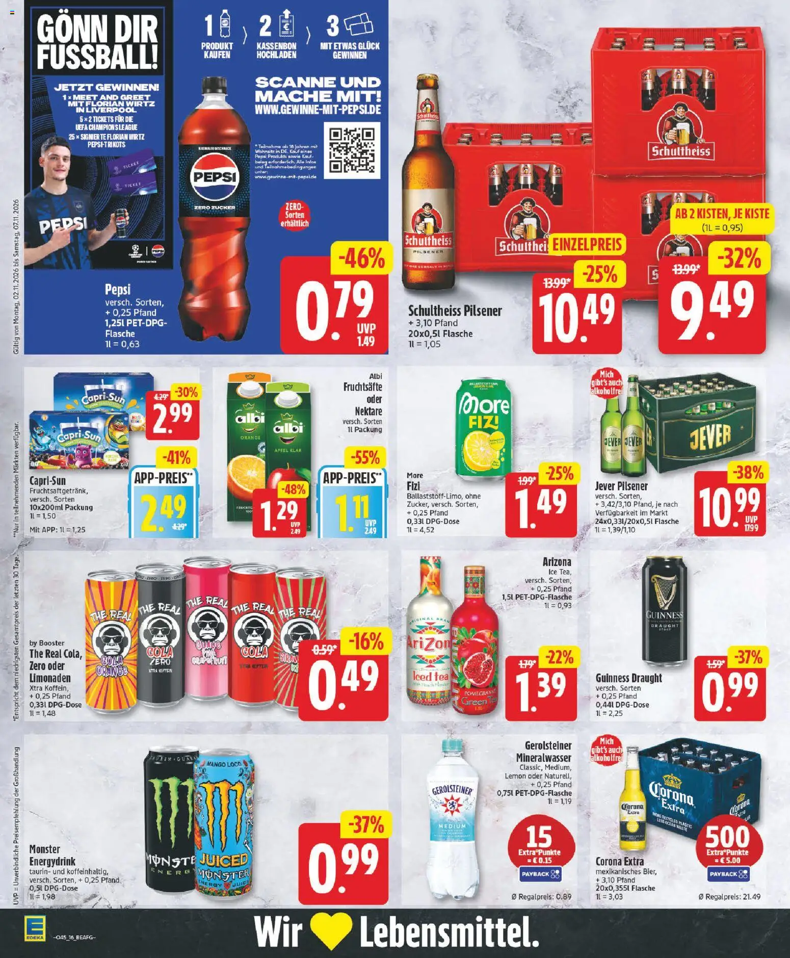 Vorschau von dem Prospekt des Geschäftes Edeka, gültig ab dem 02.11.2026