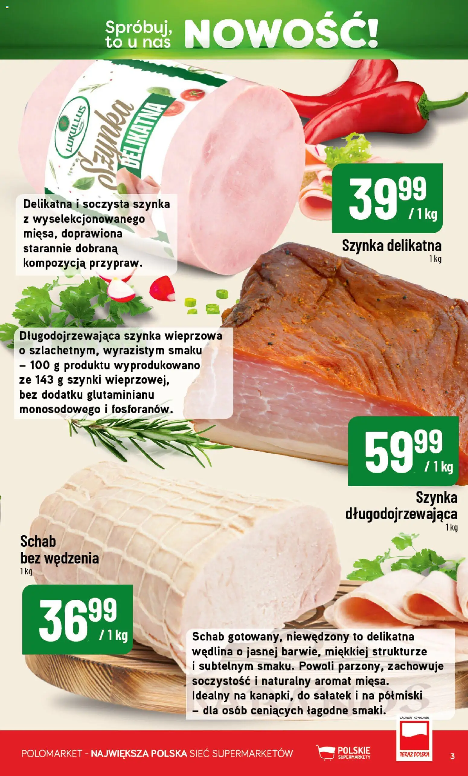Pogląd gazetki "POLOmarket gazetka - Nowości" ze sklepu POLOmarket ważnej od 11.09.2026