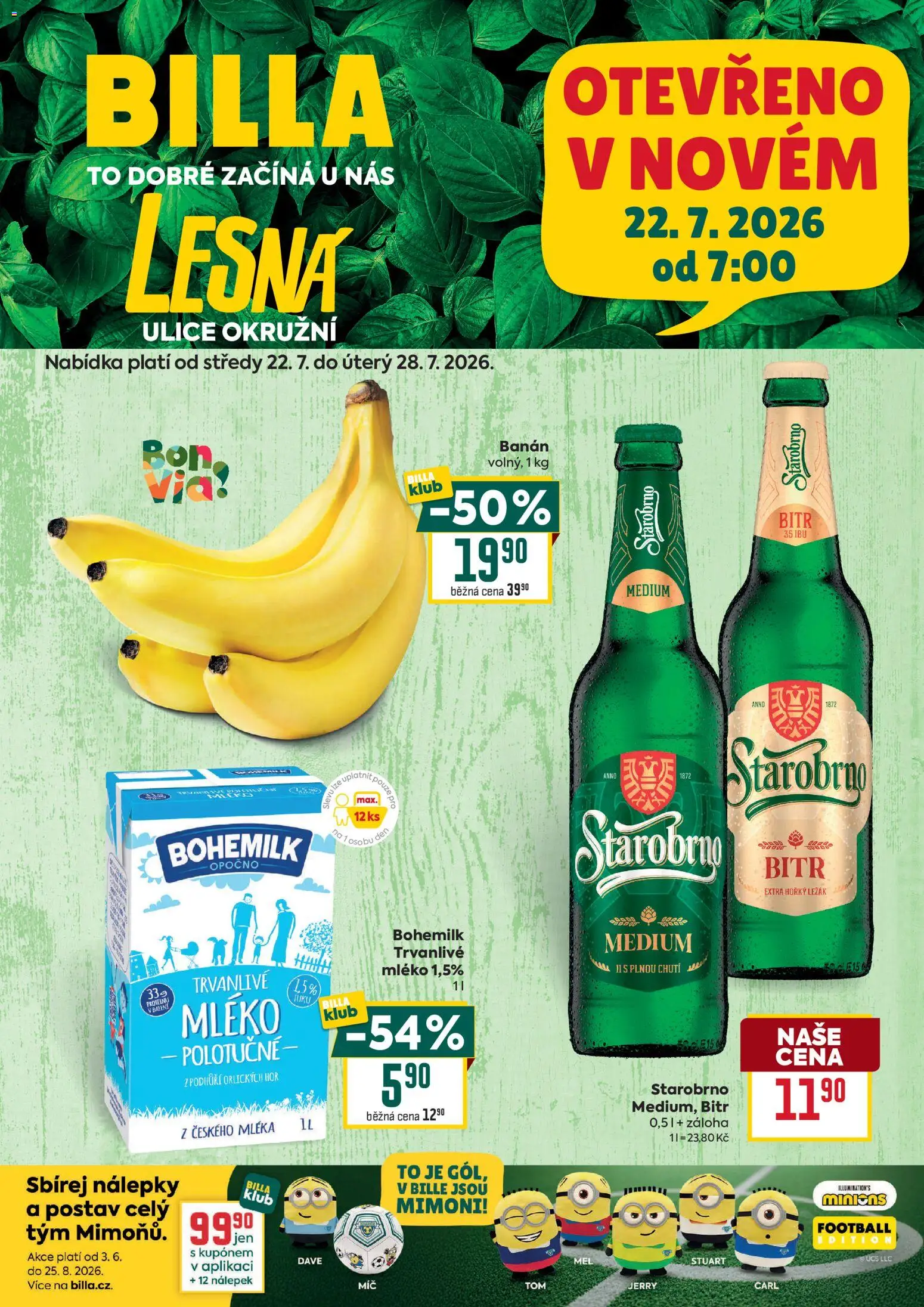 Náhled nabídky: Billa Billa leták - Brno platný od 22.07.2026