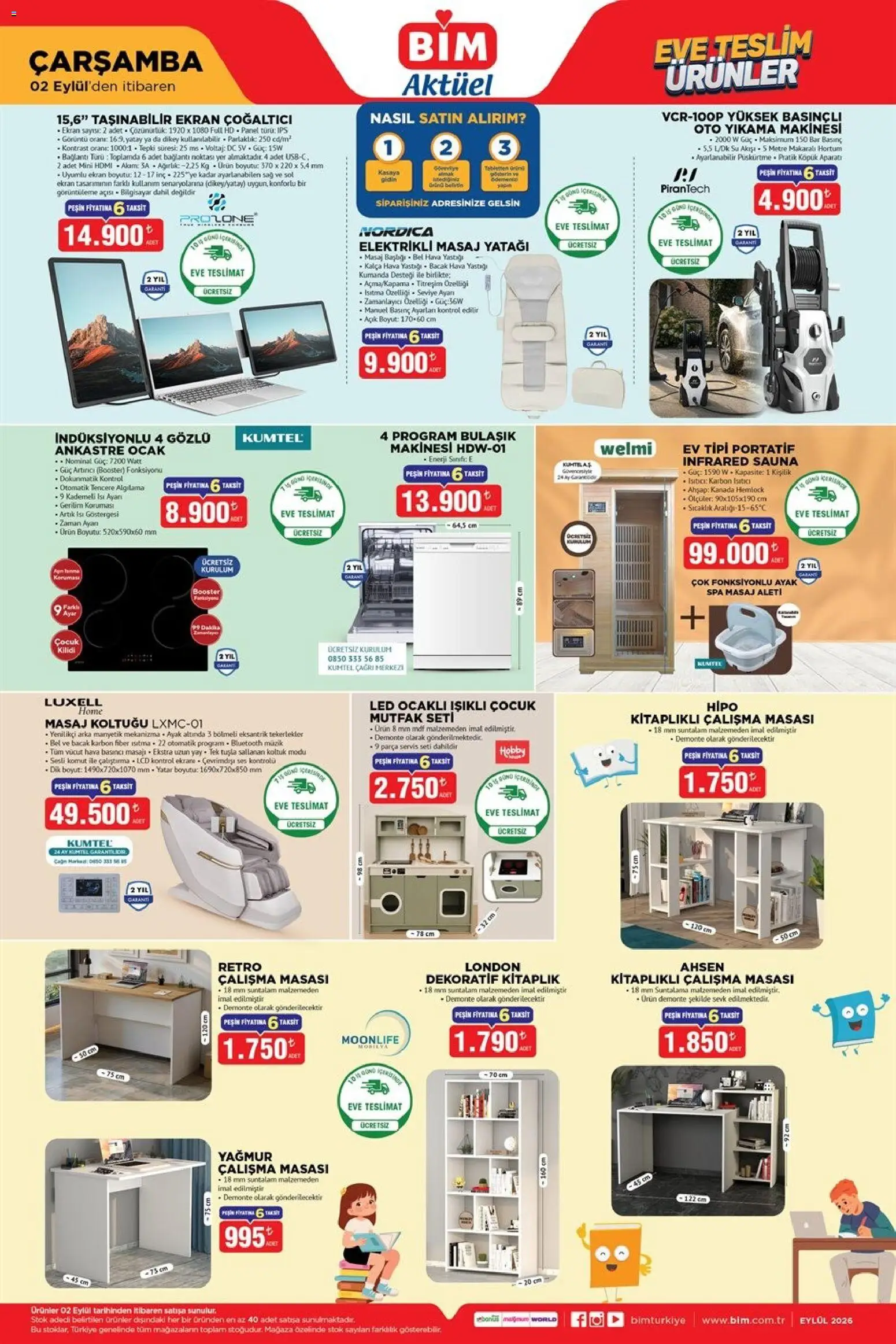 BİM BİM - Katalog Çarşamba 02.09.2026 - Broşürünün önizlemesi