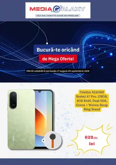 Previzualizarea de cataloage: Media Galaxy Media Galaxy Catalog valabil de la 27.08.2026