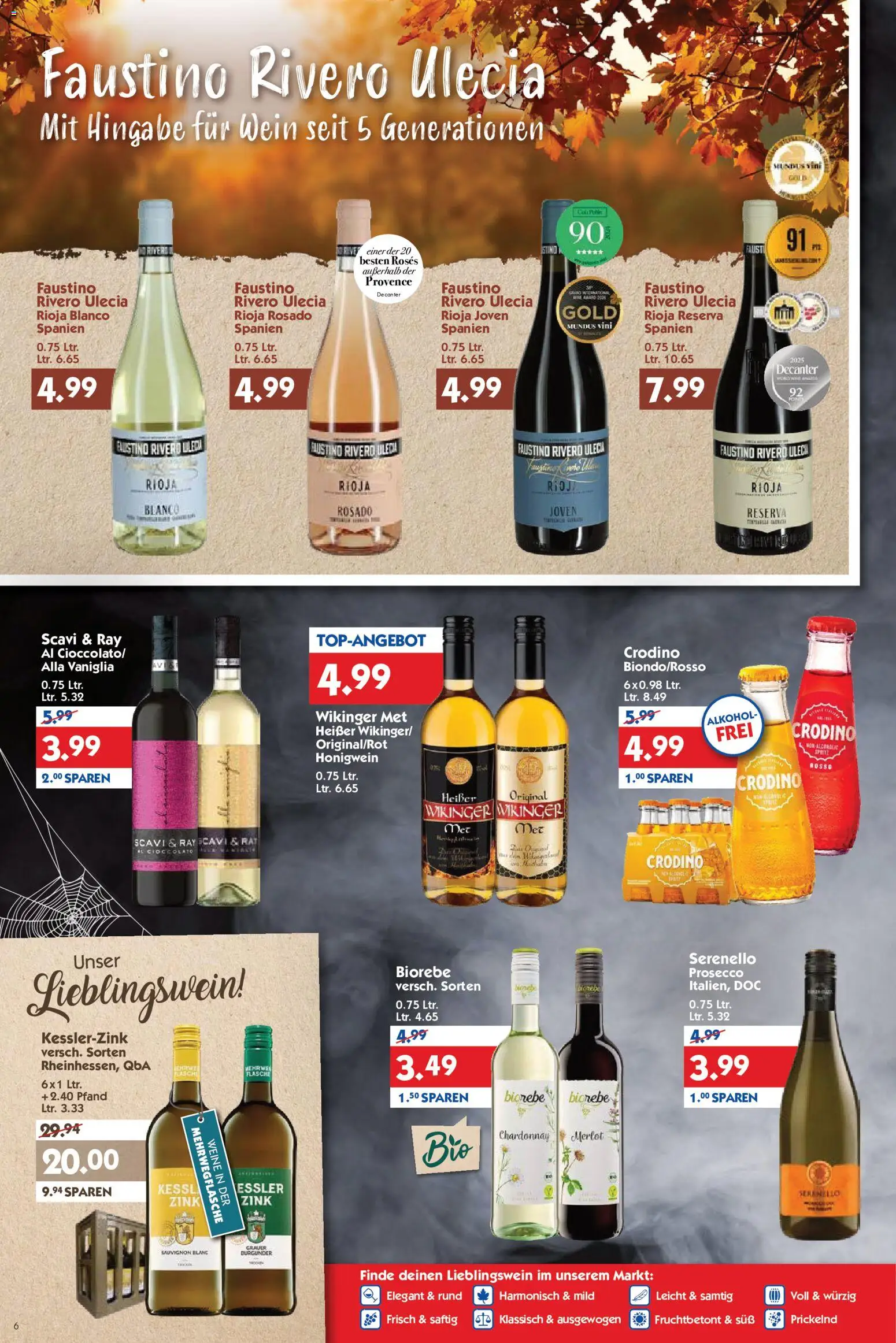 Vorschau von dem Prospekt des Geschäftes HOL’AB!, gültig ab dem 26.10.2026 - Wein, Tasche, Alkohol, Prosecco, Met, Merlot