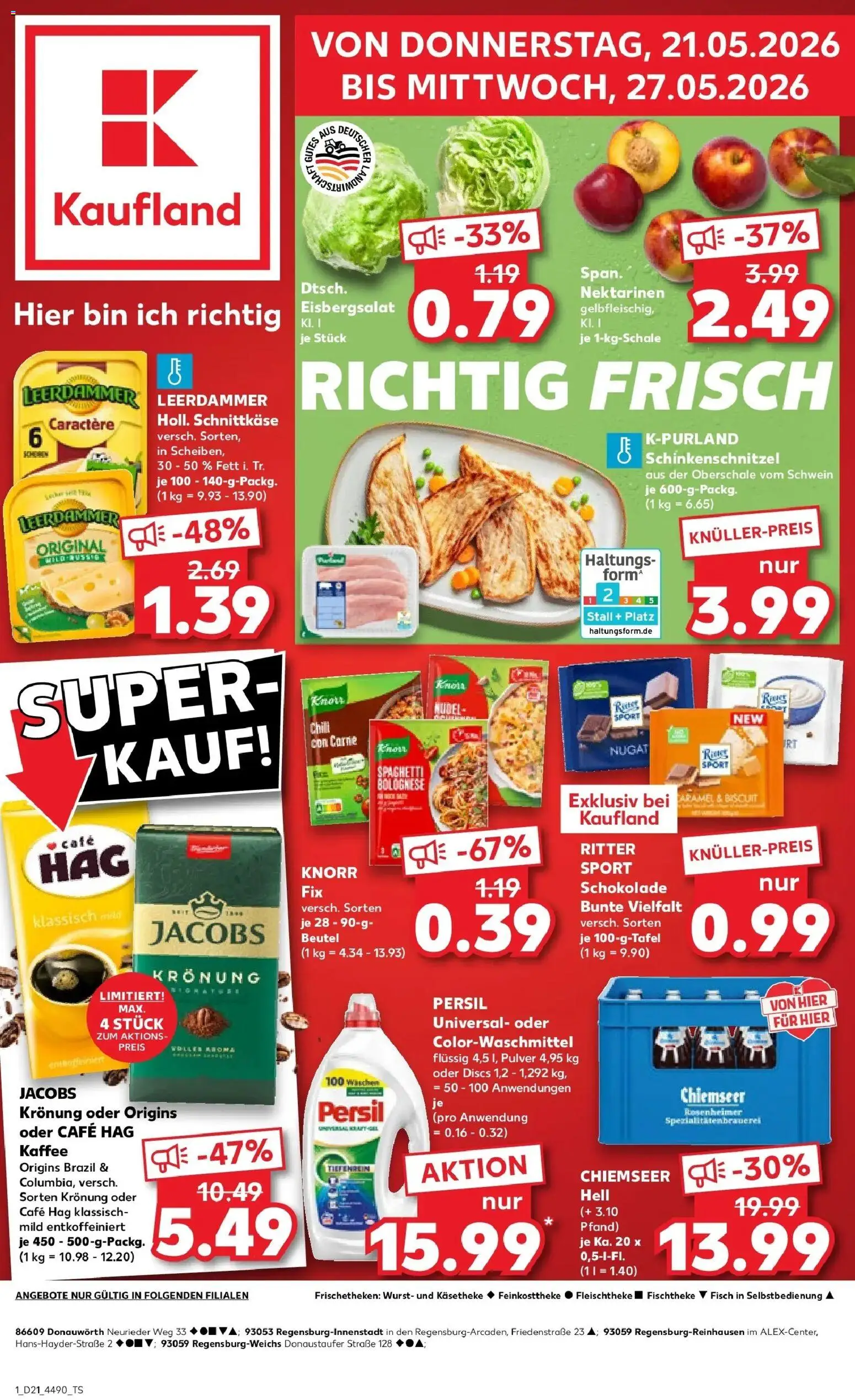 Vorschau von dem Prospekt des Geschäftes Kaufland, gültig ab dem 20.05.2026