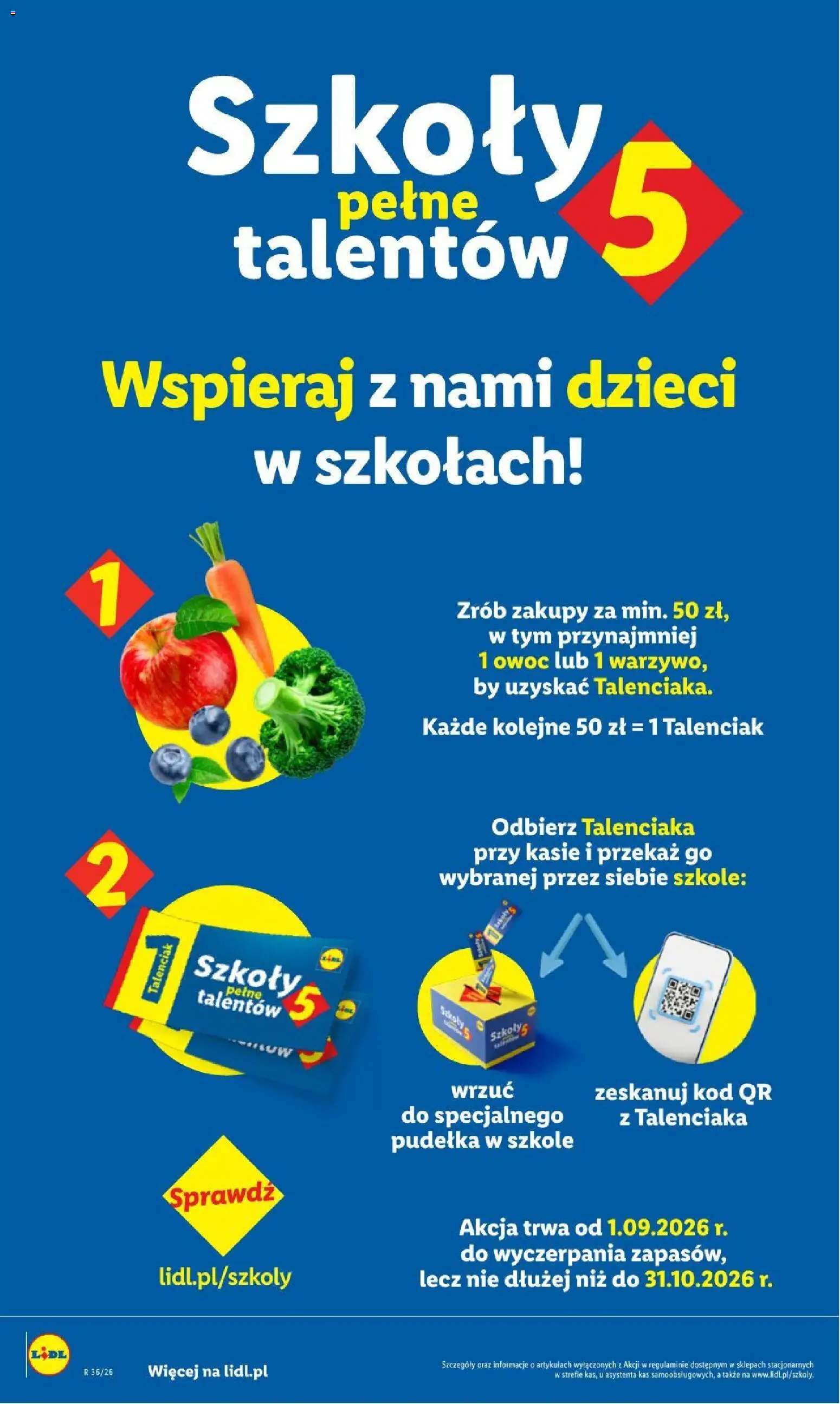 Pogląd gazetki "Lidl gazetka" ze sklepu Lidl ważnej od 31.08.2026