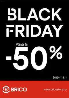 Previzualizarea de cataloage: Brico Depot Brico Depot Black Friday valabil de la 29.10.2026