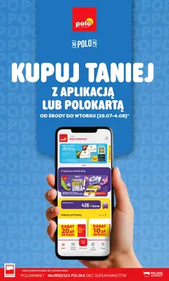 Pogląd gazetki "POLOmarket gazetka - Kupuj taniej" ze sklepu POLOmarket ważnej od 29.07.2026