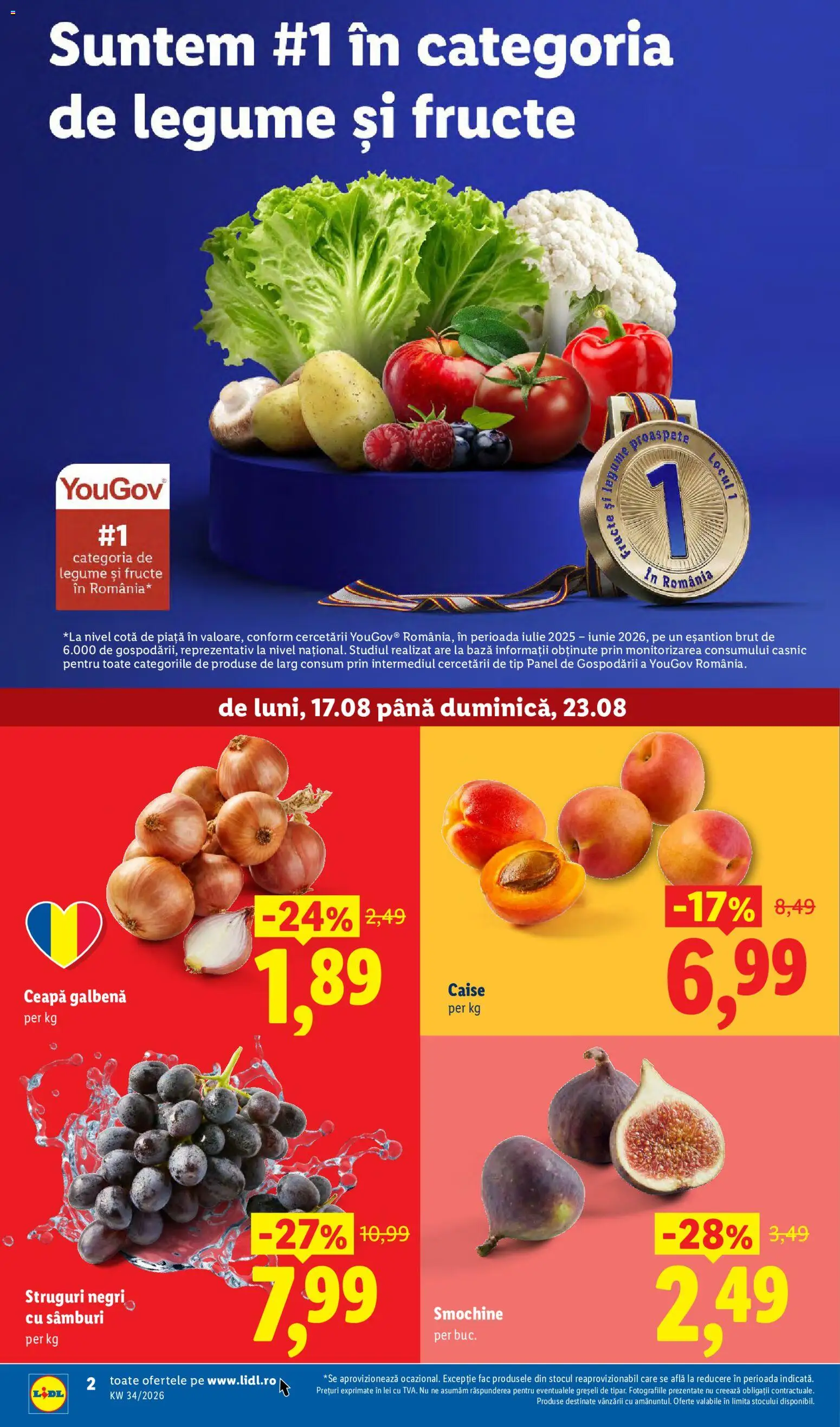Previzualizarea de cataloage: Lidl Lidl Catalog valabil de la 17.08.2026