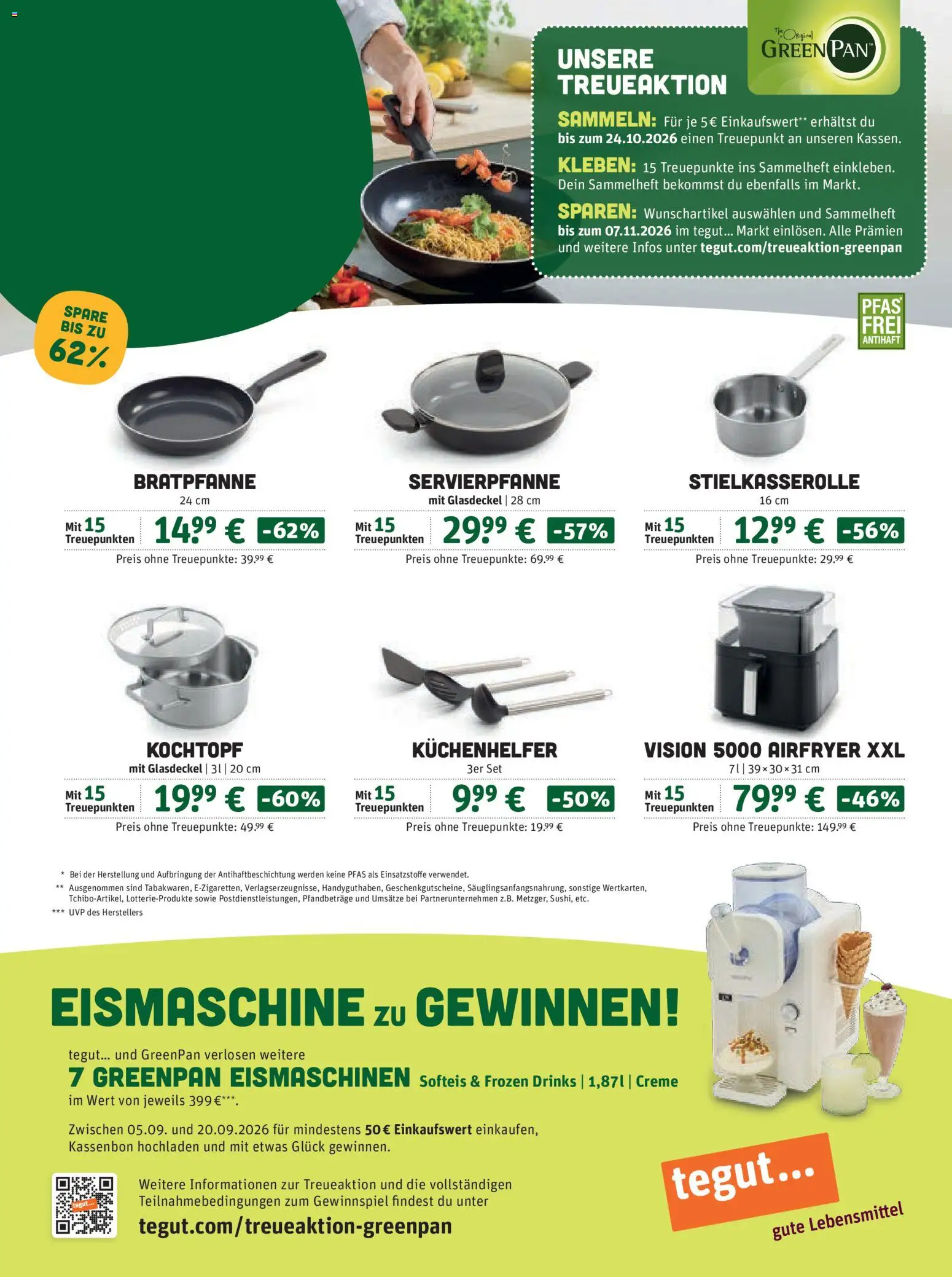 Vorschau von dem Prospekt des Geschäftes Tegut, gültig ab dem 07.09.2026 - Creme