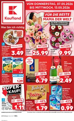 Vorschau von dem Prospekt des Geschäftes Kaufland, gültig ab dem 07.05.2026
