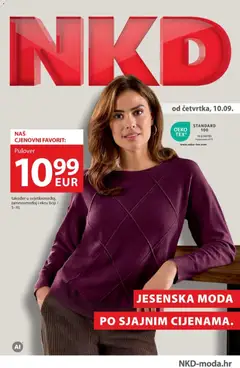 Pregled letka NKD Katalog trgovine NKD vrijedi od 10.09.2026