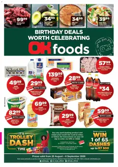 Preview of OK Foods flyer valid from 25/08/2026