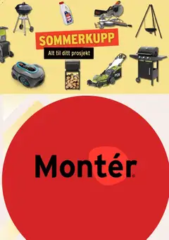 Forhåndsvis Montér kundeavis fra butikk Montér gyldig fra 21/07/2026