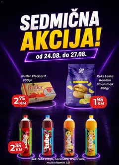 Pregled letka Hass sedmična akcija trgovine Hass vrijedi od 24.08.2026