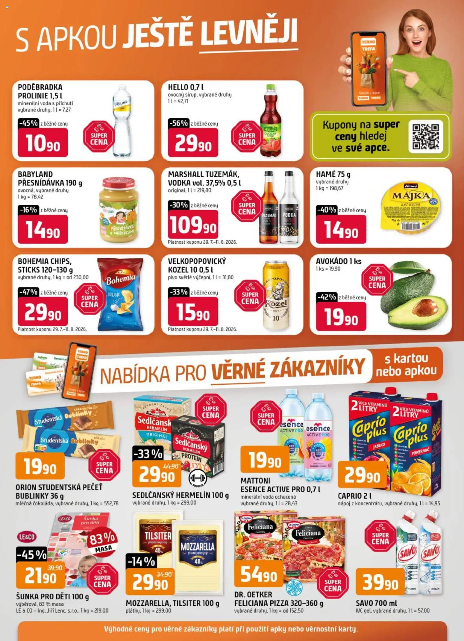 Náhled nabídky: Trefa Trefa leták - Nabídka pro věrné zákazníky platný od 29.07.2026