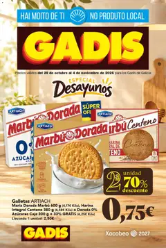 Vista previa del folleto de la tienda Gadis válido desde el 29/10/2026 