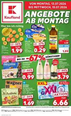 Vorschau von dem Prospekt des Geschäftes Kaufland, gültig ab dem 13.07.2026