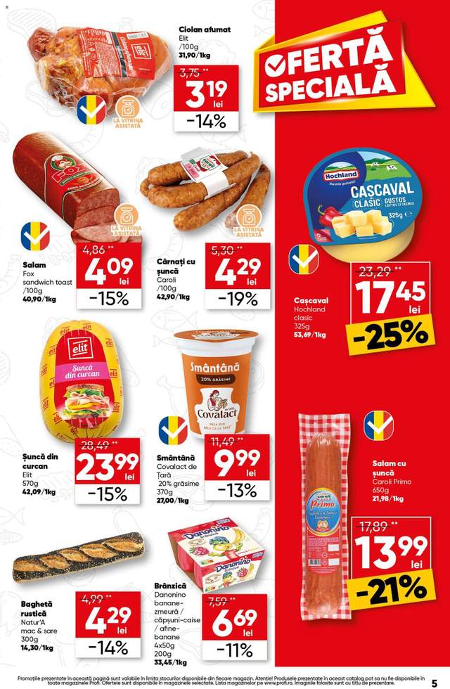 Noul catalog Profi de la 15.10.
