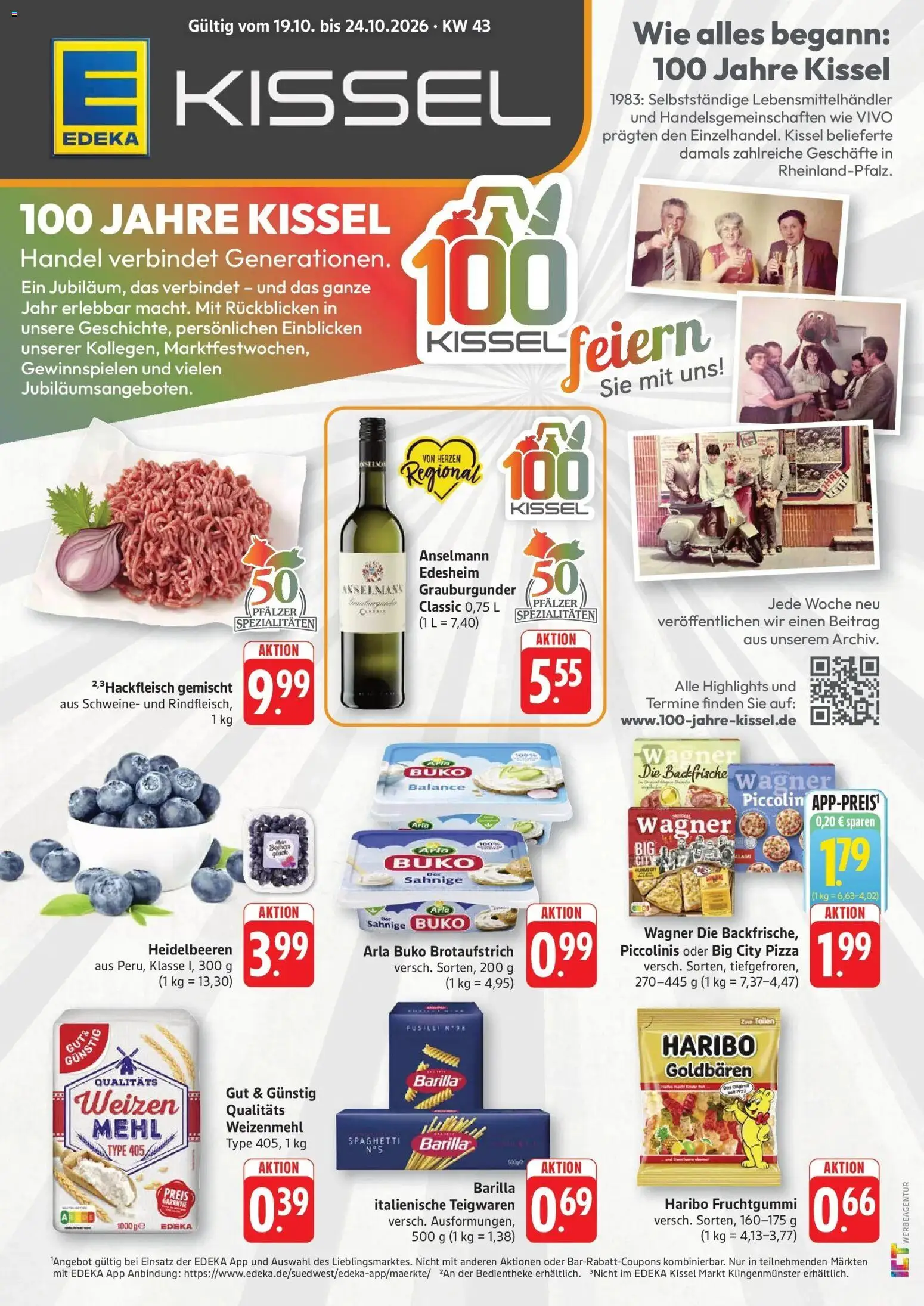 Vorschau von dem Prospekt des Geschäftes Edeka, gültig ab dem 19.10.2026