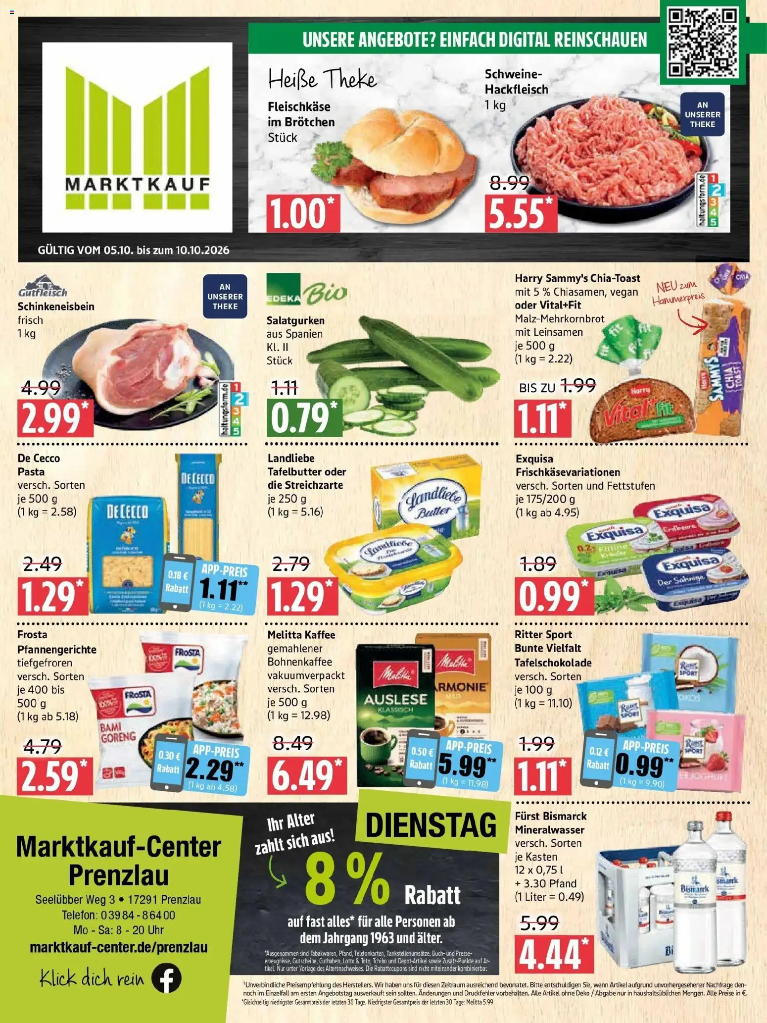 Vorschau von dem Prospekt des Geschäftes Marktkauf, gültig ab dem 05.10.2026