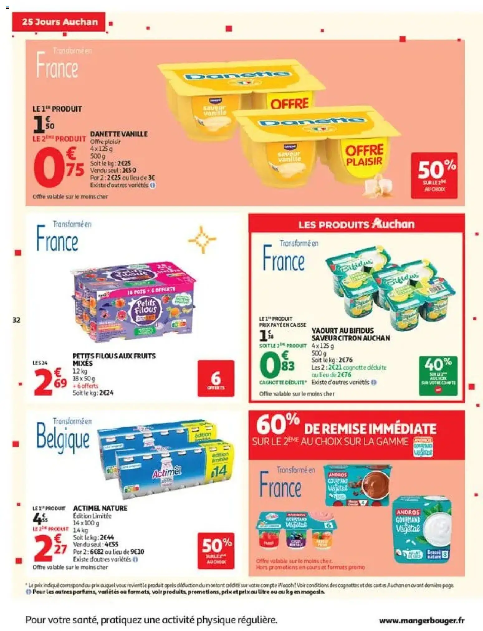 Prévisualisation de Auchan 25 jours 2 hypers du magasin Auchan formulaire valide 03/11/2026