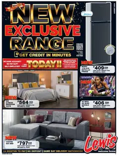 Preview of Lewis Stores flyer valid from 10/08/2026