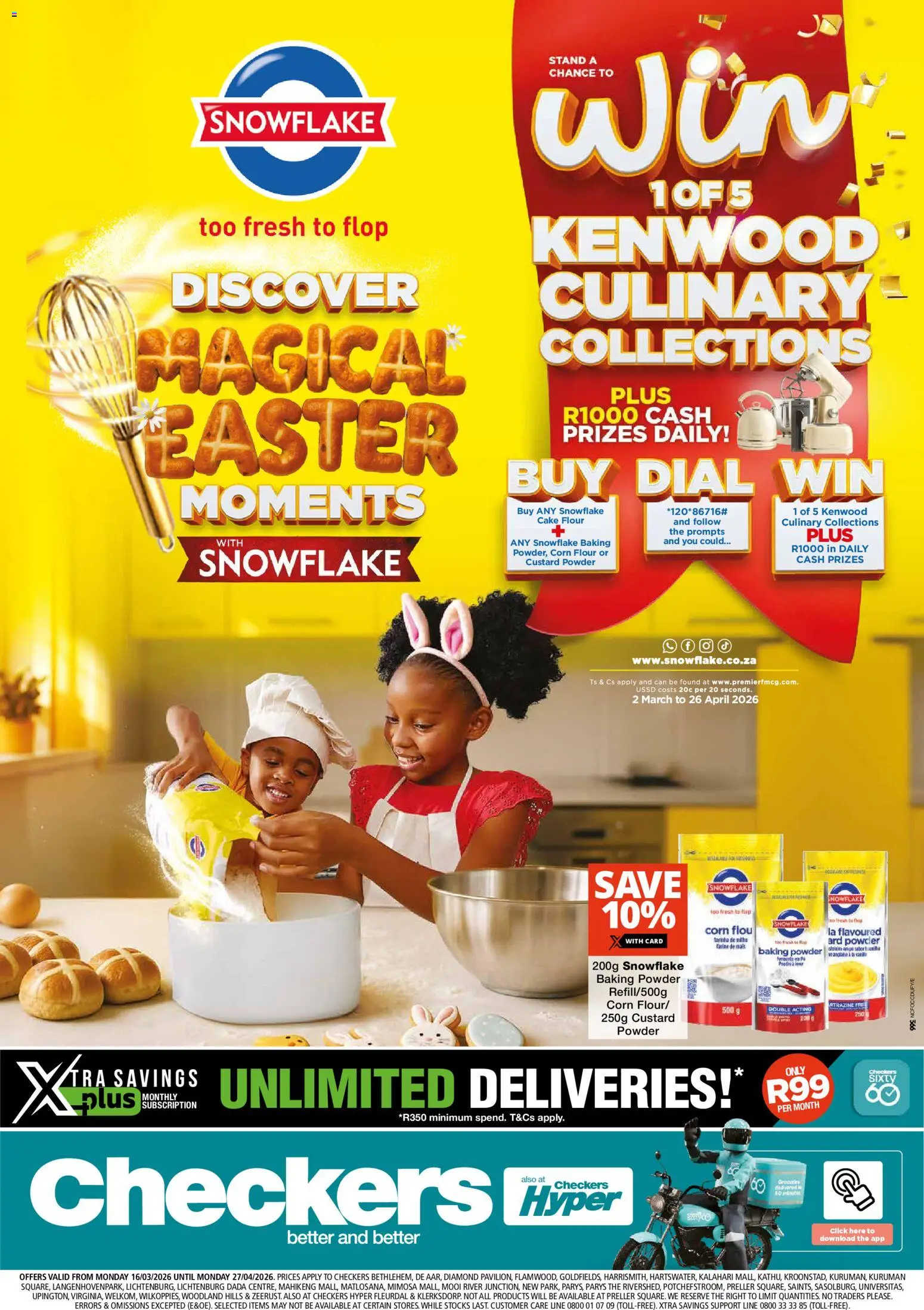 Preview of Checkers flyer valid from 16/03/2026