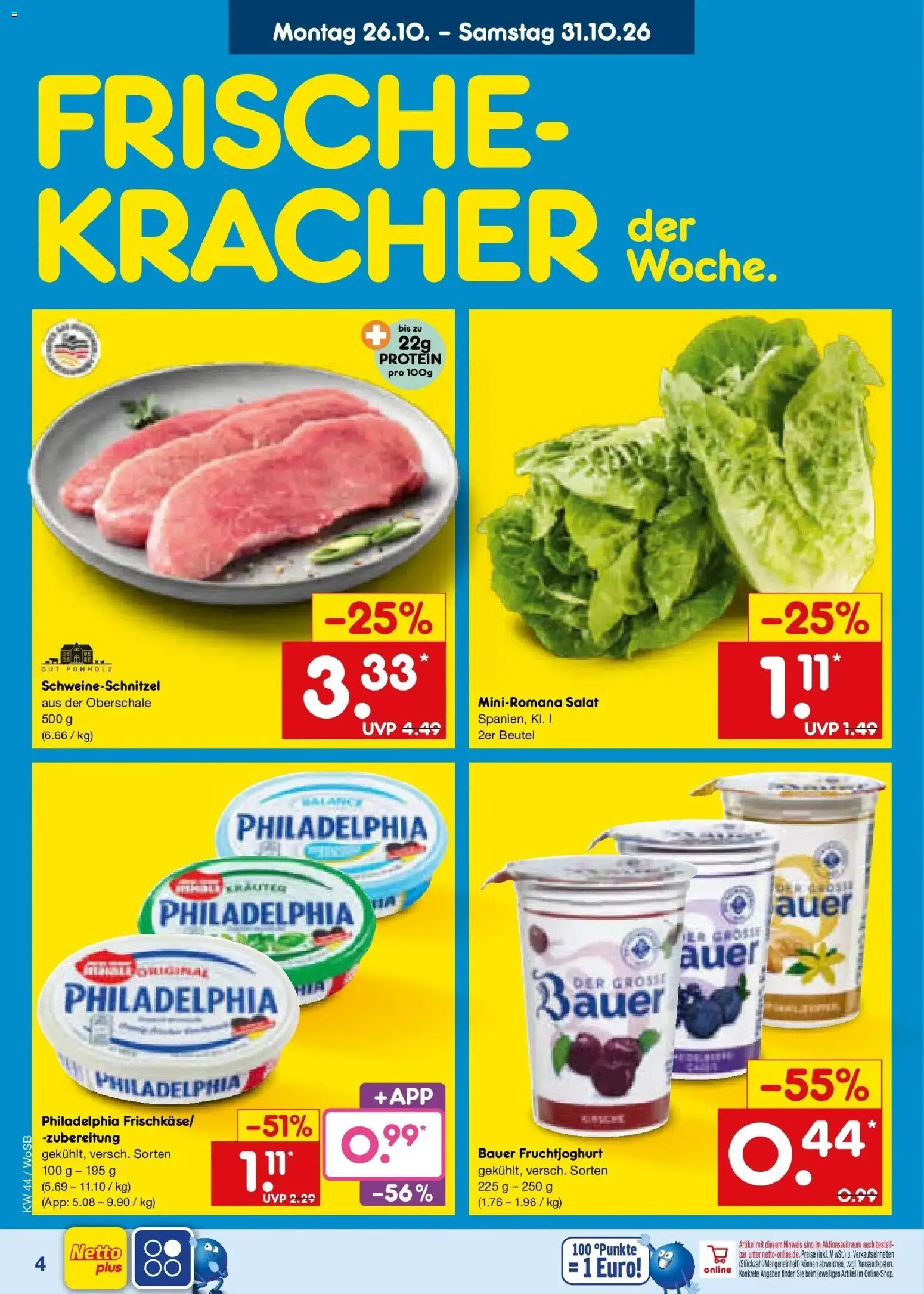 Vorschau von dem Prospekt des Geschäftes Netto Marken-Discount, gültig ab dem 26.10.2026