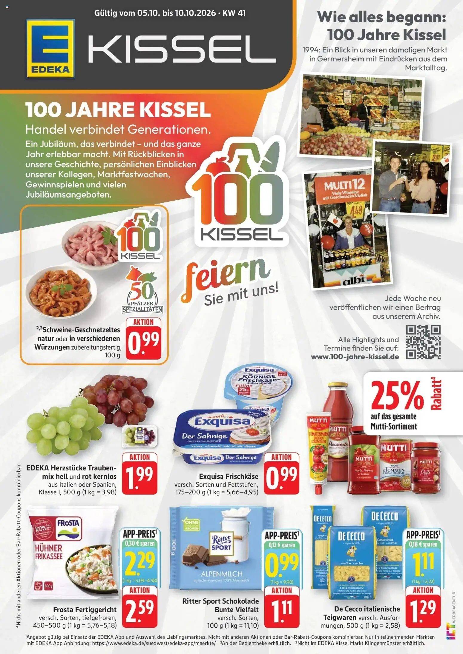 Vorschau von dem Prospekt des Geschäftes Edeka, gültig ab dem 05.10.2026