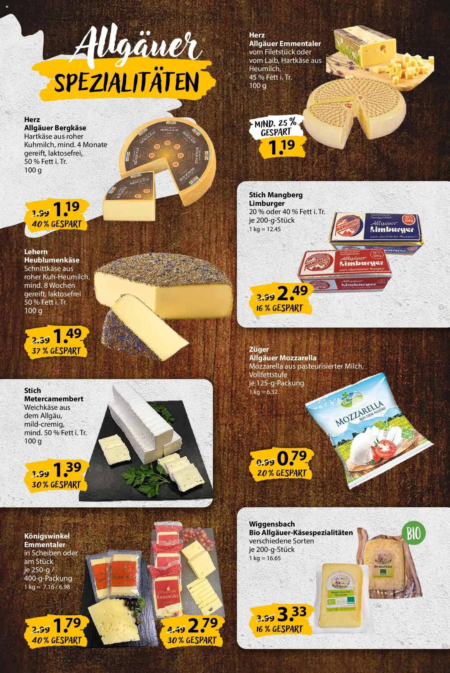 Vorschau von dem Prospekt des Geschäftes V-Markt, gültig ab dem 29.10.2026 - Mozzarella, Spezialitäten