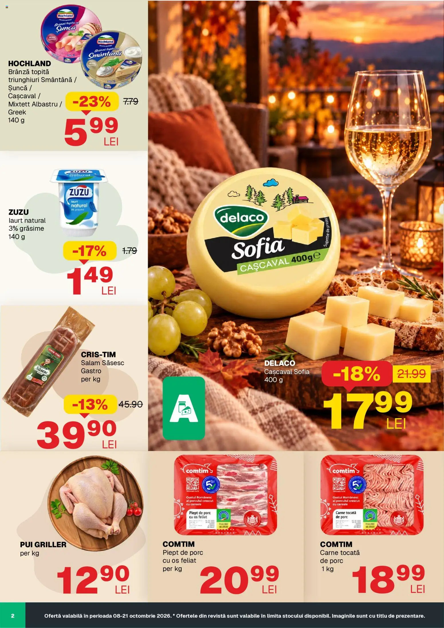 Previzualizarea de cataloage: Annabella Annabella Catalog valabil de la 08.10.2026 - Brânză, Pui, Cașcaval, Piept de Porc, Șuncă, Gastro, Delaco, Carne tocată