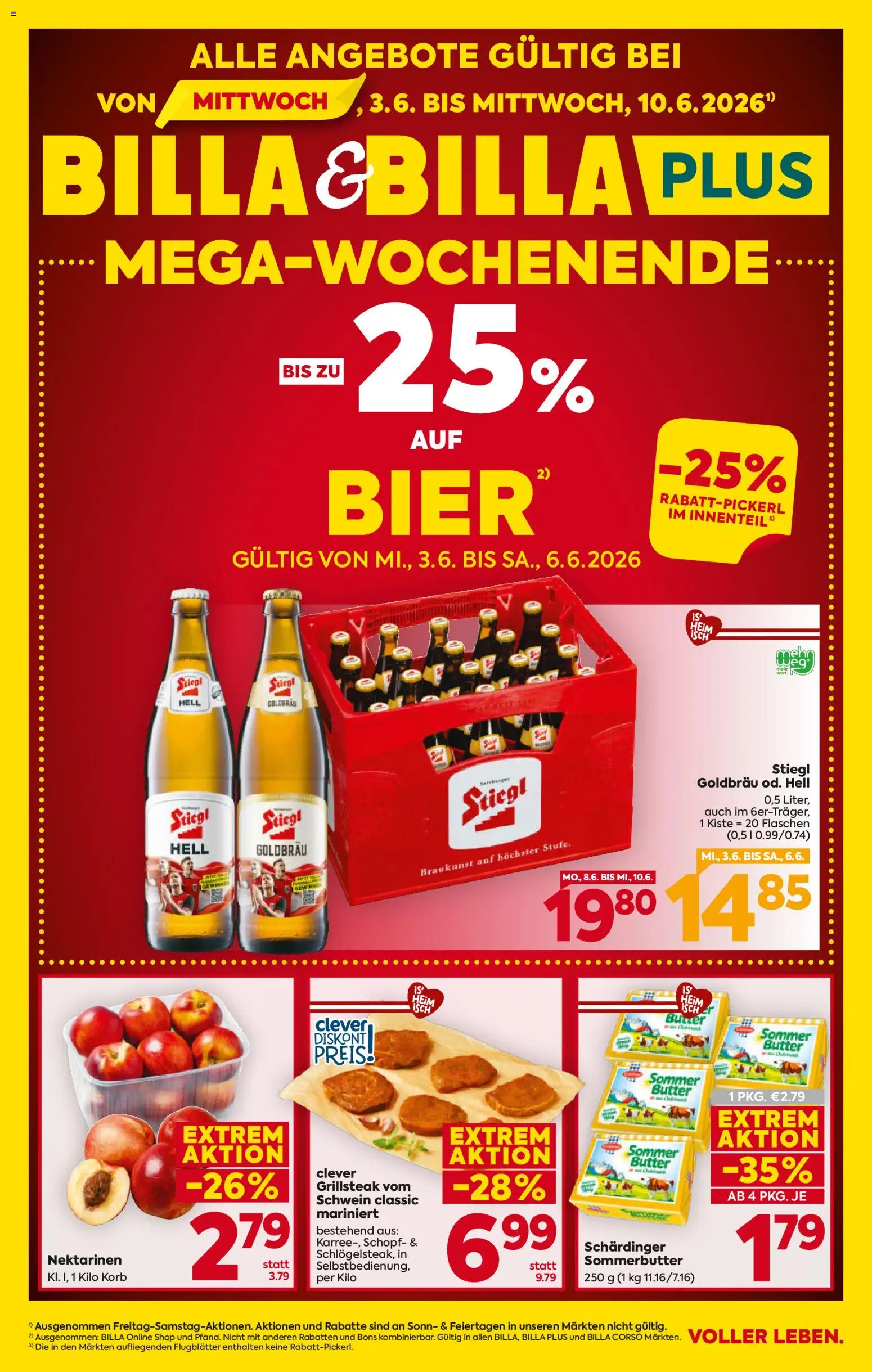 Vorschau der Angebote: Billa Billa - Niederösterreich gültig ab 03.06.2026