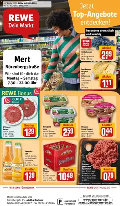 Vorschau von dem Prospekt des Geschäftes Rewe, gültig ab dem 05.10.2026