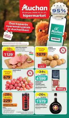 Ajánlatok - Auchan akciós újság Szolnok megtekintése, amely érvényes 2026.10.15.-től