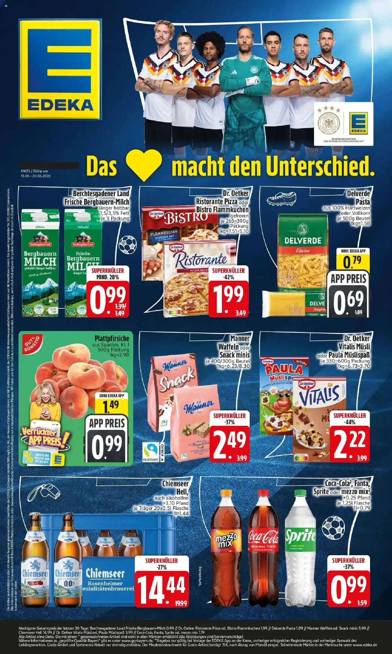Vorschau von dem Prospekt des Geschäftes Edeka, gültig ab dem 14.06.2026