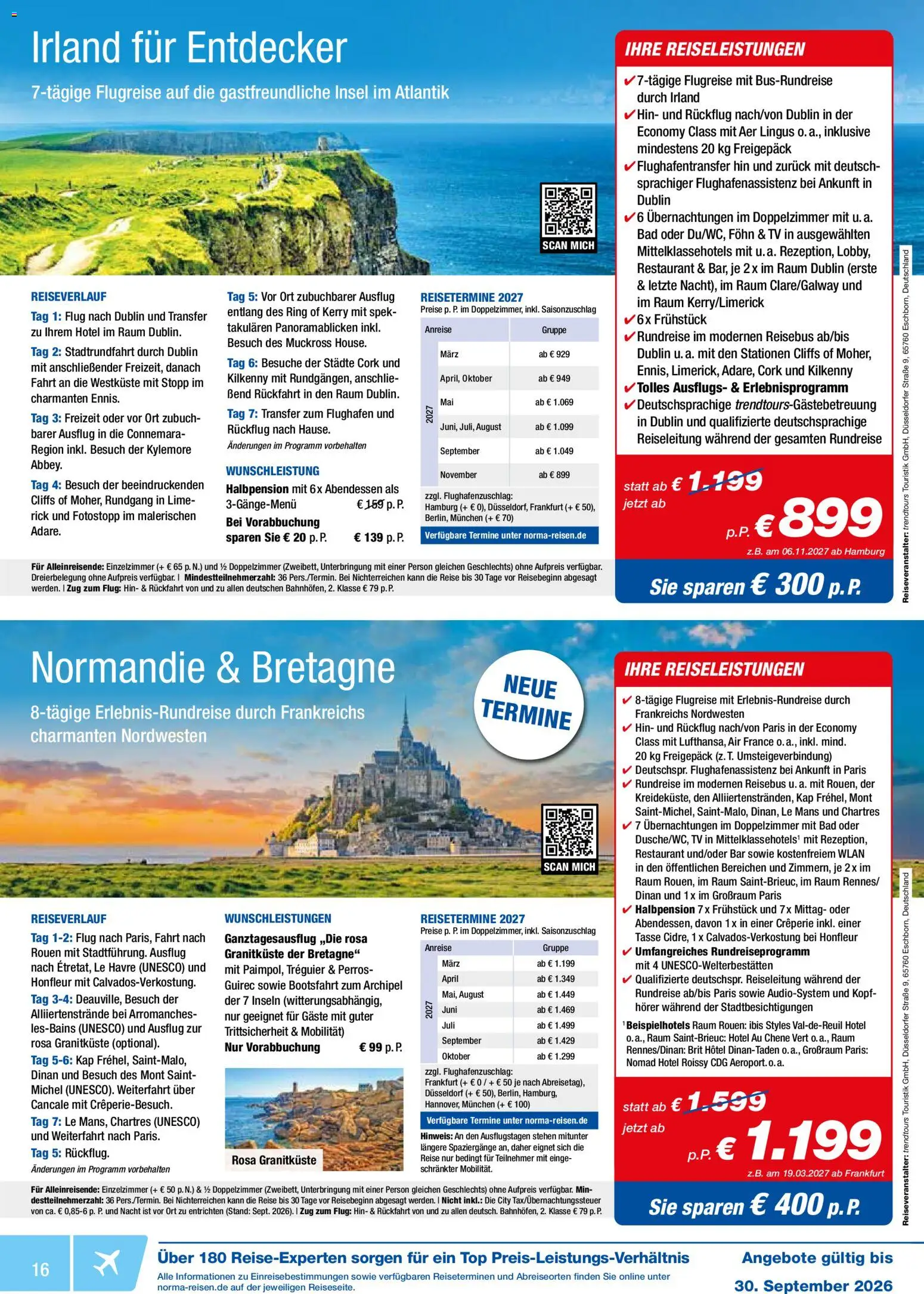 Vorschau von dem Prospekt des Geschäftes Norma, gültig ab dem 01.09.2026 - TV, Bad, Top, Föhn