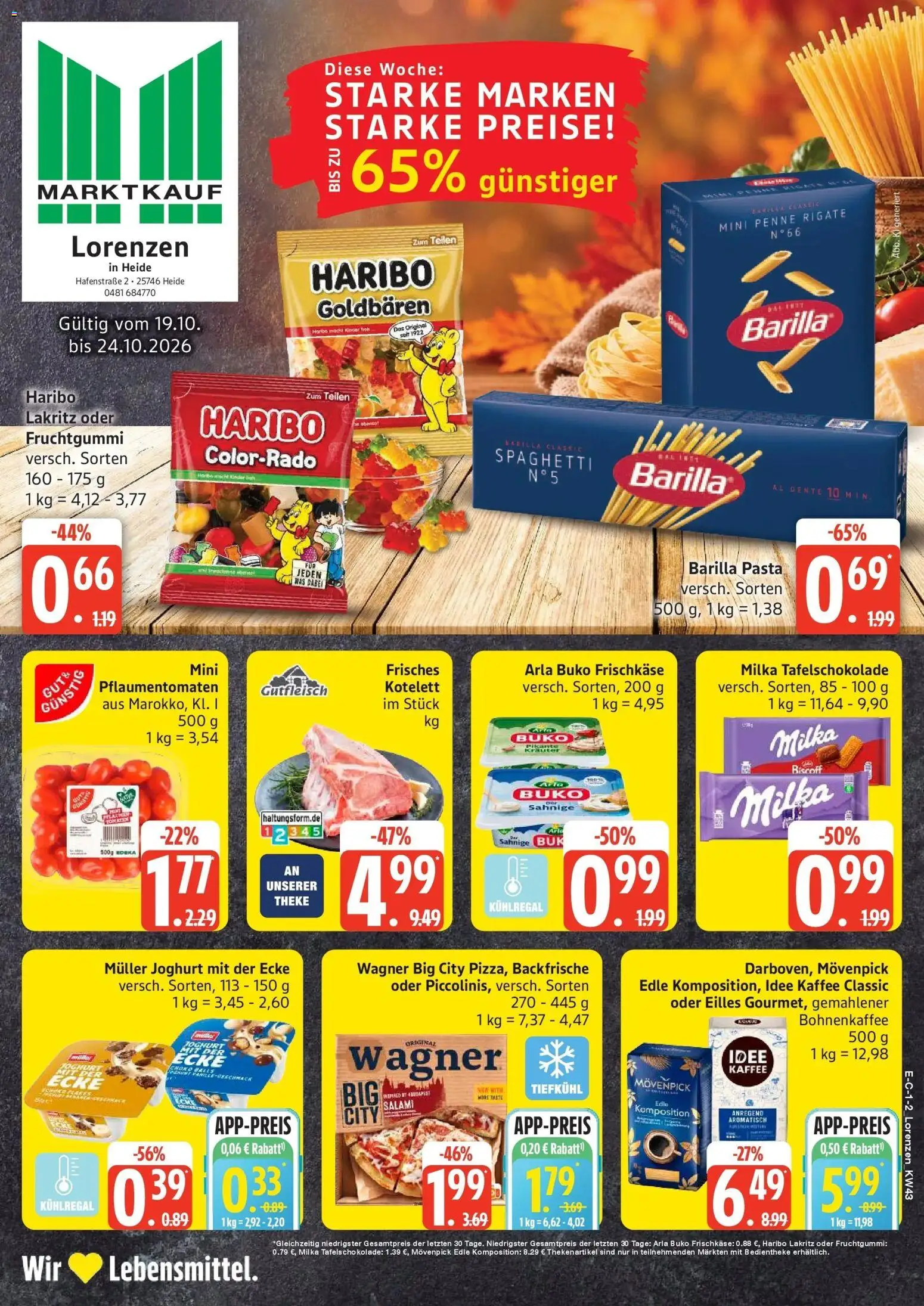 Vorschau von dem Prospekt des Geschäftes Marktkauf, gültig ab dem 19.10.2026